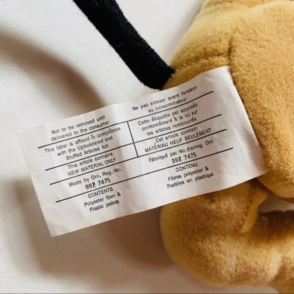 Vintage Disney Pluto Plush Stuffed Animal Small Laying Down Puppy Pluto Toy - Picture 4 of 9
